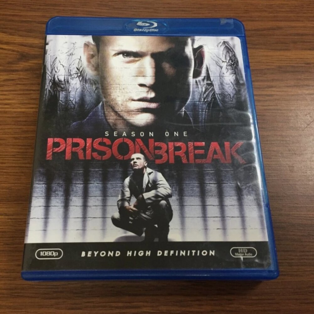 Prison Break Season 1 Blu ray 6 Disc Set Dominic Purcell Wentworth Miller